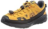 Schnellschnürsystem Jack Wolfskin Unisex Kinder Vili Sneaker Low K, Orange Pop, 39 EU