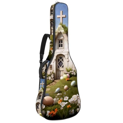 Sac pour guitare acoustique blanc idéal pour vos répétitions et sessions de création