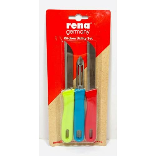 Set Cuchillos Cocina 3 Piezas Acero Inox miniatura 2