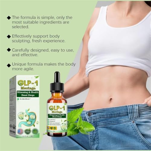 HHVB GLP-1 Health Boost Drops, HHVB GLP-1 Moringa & Health Boost Drops, Organic Moringa GLP-1, Advanced GLP-1 Supplement Drop, Gut & Digestive Immune & Energy Support (2) - Image 4