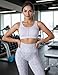 Front Closure Sports Bras for Women: Womens Compression Mastectomy Recovery Bra Post Surgery Posture Zip Front Closure Padded for Large Bust High Support for Active Yoga Gym Workout Fitness White