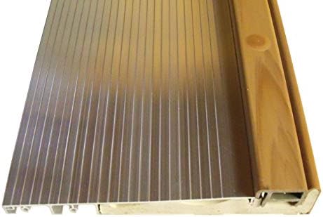 Exterior Inswing Threshold 7 13/16 inch with Composite Cap and Composite Bottom- Mill (72 inches Length -Uncut)