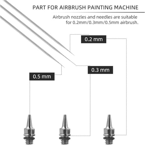 Bouchon pour aérographe Hubest capuchon de rechange buse
