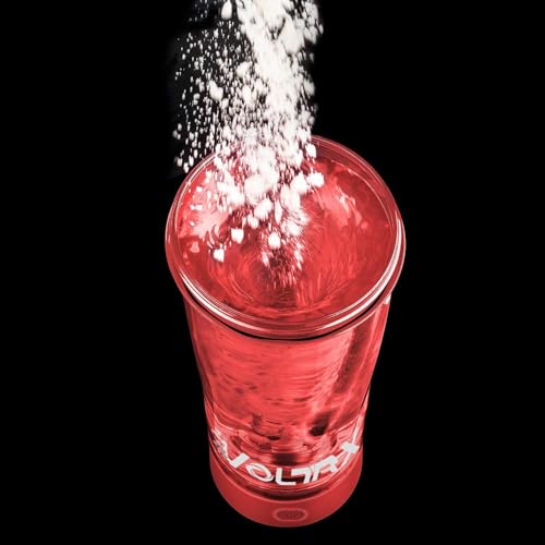 Image of VOLTRX Premium Electric Protein Shaker Bottle, Made with Tritan - BPA Free - 24 oz Vortex Portable Mixer Cup /USB C Rechargeable Shaker Cups for Protein Shakes