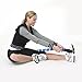 ProStretch StretchRite, Physical Therapy Stretching Strap with Grip Handles for Sore and Tight Muscles, Includes Coaching Guide, Blue/White
