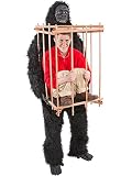 Gorilla & Cage Adult Costume
