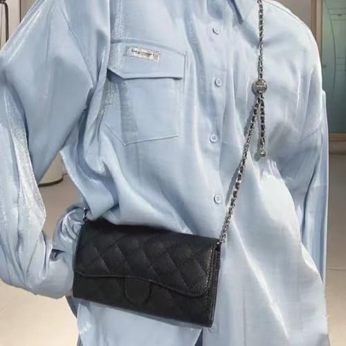 Image of Jiesinlov Purse Chain Adjustable Shoulder Strap with Small Metal Ball Replacement Transformation Crossbody Handbag