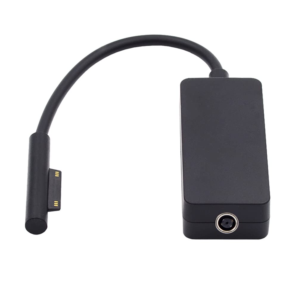 Cablecc 65W 20V 15V-24V DC 4.5x3.0mm Jack to Surface Pro3 Pro4 Pro5 Pro6 Pro7 Pro8 Pro9 Book Pro Charge Cable