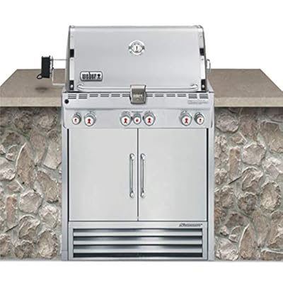 Weber Summit S-460 Built-In Liquid Propane in Stainless Steel Grill