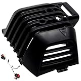 MWEDP A320001200 / A411000110 マフラーカバー エコー/新ダイワ SRM-2620、SRM-2620T、SRM-2620U、PE-2620、T262、T262Xトリマー&ブラシカッターエッジャー用