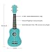 Ukelele Soprano Para Principiantes Niños Estudiantes y Adultos Strong Wind 21 Pulgadas...