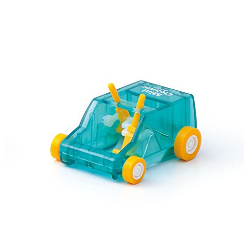 Récupérateur en forme de voiture bleu Midori 65464006 pour bureau propre