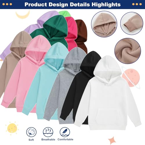 Youth Hoodie Sweatshirt,Boys Girls Hooded,Hoodies for Teen Girls Fashion Fleece Pullover Tops Kids Clothes3