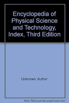 Hardcover Encyclopedia of Physical Science and Technology, Index Book