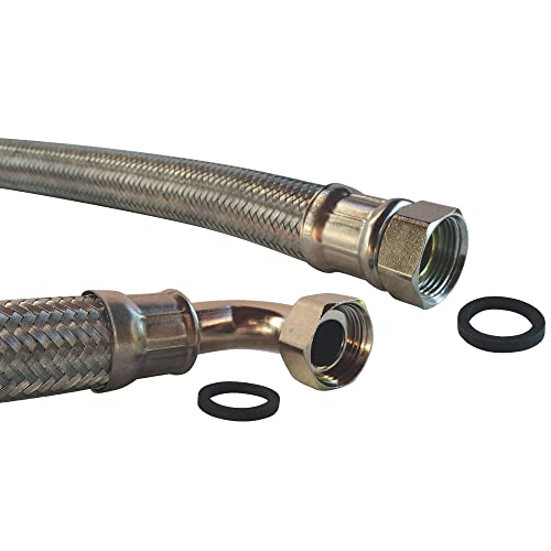 Somatherm 7654-50 Flexible Angled Turning Nut F20/27 Straight 500 mm, Grey, Gray - Image 2