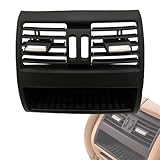 OVANOH Rear Fresh Air Grille AC Vent Interior Center Console Compatible for BMW 5 Series F10 F11 520i 523i 525i 528i 530i 535i 550i 2010-2016 Air Vent Dashboard AC Ventilation Conditioning Outlet