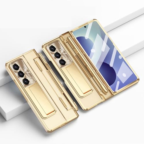 Protection antichoc Samsung Z Fold 8 transparente dorée pour éviter les rayures d'écran