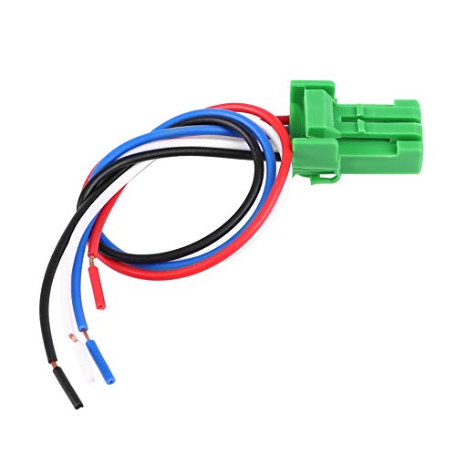 Duokon Fog Light Button Switch, 5 Pin Black Plastic Car Push Button for Honda Civic Accord CRV, Connecting Line