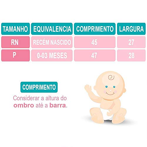 Saída Maternidade Menina Inverno Soft Com Saco De Dormir - Balila Baby (Palha, P)