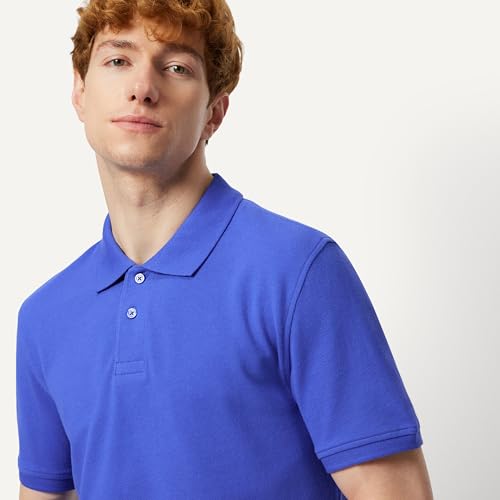 Image of Amazon Essentials Men's Slim-Fit Short-Sleeve Cotton Pique Polo Shirt