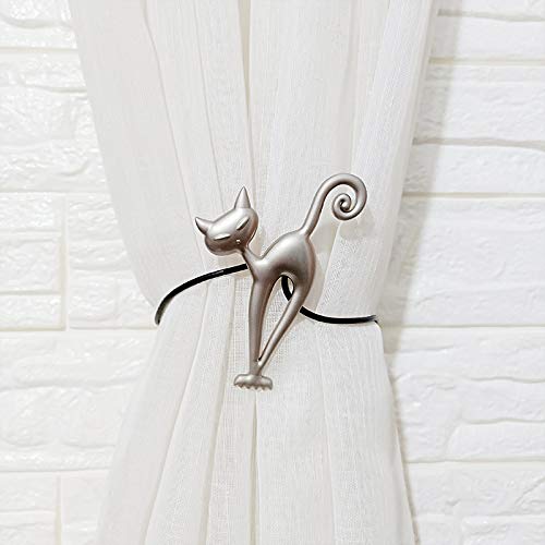 Alzapaños para Cortinas con Hebilla Magnética OUdini Accesorio de Atado Cortina para Ventana y Patio