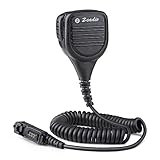 Zeadio Waterproof Rainproof Shoulder Remote Speaker 3.5mm Headphone Jack Mic Microphone for Multipin Motorola Walkie Talkie Radio XIR P6620 XIR P6600 E8600 E8608 Xpr3300 Xpr3500 Etc.