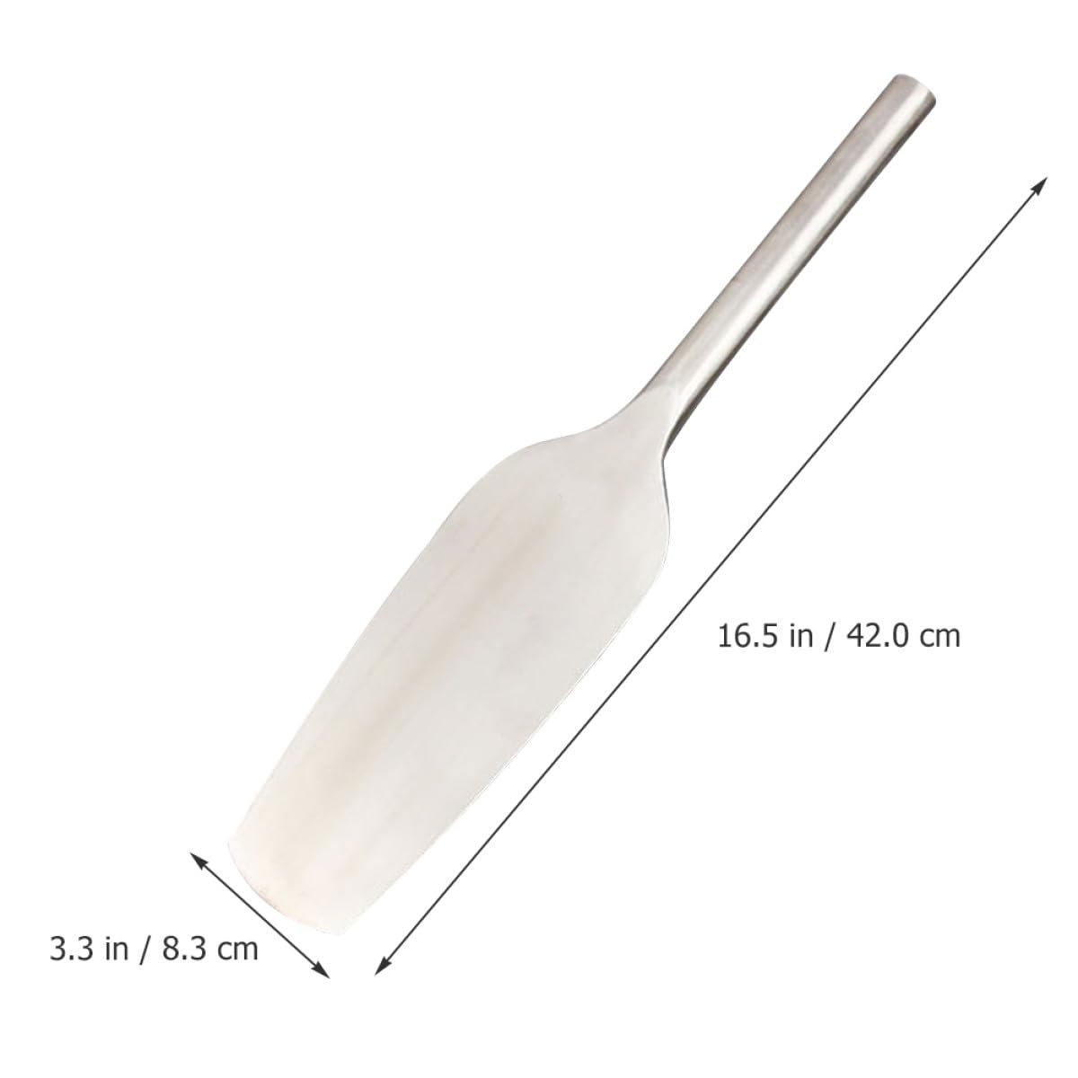 Alipis Cazzuola per Mattoni in Acciaio Inox Bordo Arrotondato, Utensile da Muratore Ergonomico per Finitura Cemento, Strumento Manuale Resistente per Lavori di Muratura e Riparazioni