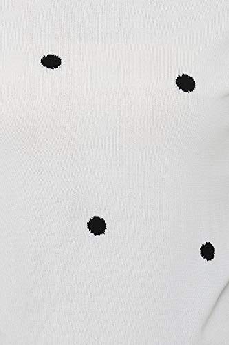 Image of Allen Solly Womens Round Neck Polka Dot T-Shirt