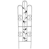1. GO Metal Garden Trellis Panel Arch for Climbing Plants, 16