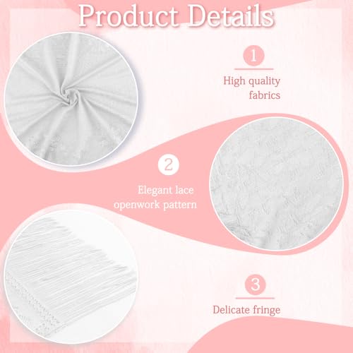 2 PCS Lace Shawl,Shawl Wraps for Women,Christmas Gifts for Women,Shawls and Wraps for Evening Dresses3