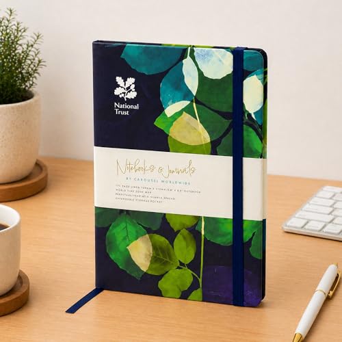 National Trust carnet illustré ligné pour journal intime et papeterie - 2