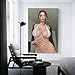 Sophie Mudd Sexy Big Boobs Hot Bikini Canvas Painting Wall Art Poster for Bedroom Living Room Office Decor 12x18inch(30x45cm) Unframe-style