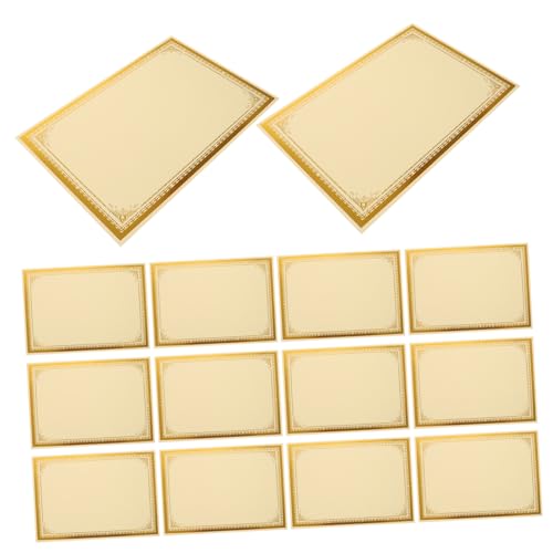 Papier 250g personnalisable Alipis pour certificat de reconnaissance de qualité