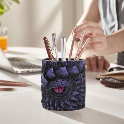 Pots de fleurs d'intérieur œil de dragon en résine pour table - 3