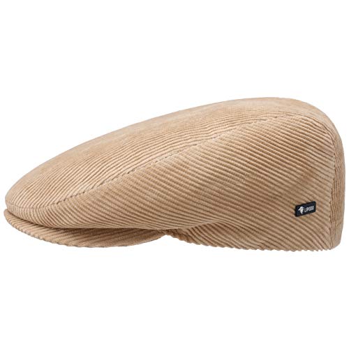 Lipodo Cordial Flat Cap Women/Men Beige 7 1/4-7 3/8
