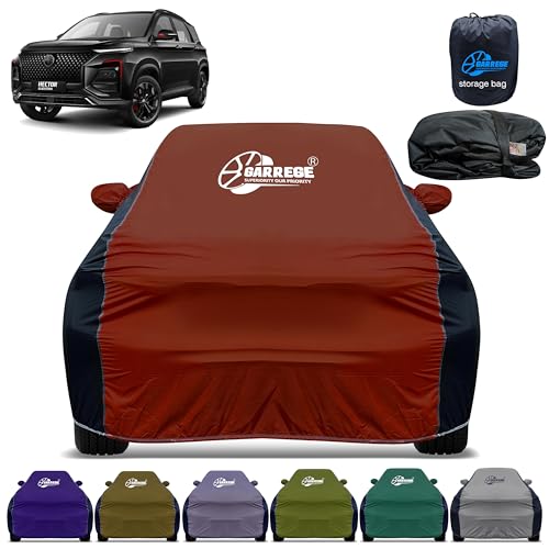 Image of Car Cover for Mg Hector All-Weather & Scratch Protection with Mirror & Antenna Pockets | Washable Fabric | Custom Fit | Premium Multicolor | We Send Any One Color from Showing Image