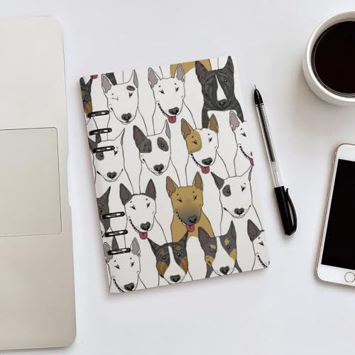 Cahier A5 Bull Terrier idéal pour optimiser vos notes de bureau