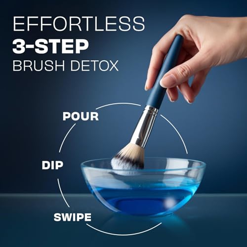 Original Makeup Brush Cleaner - Professional Cleanser for Makeup Brushes - Quick-Drying, Rinse-Free Formula - Removes Stubborn Waterproof Make Up, 32 oz - image 5