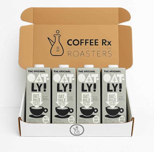 Oatly Original Barista, 4 Pack, 32 fl oz, Coffee Rx