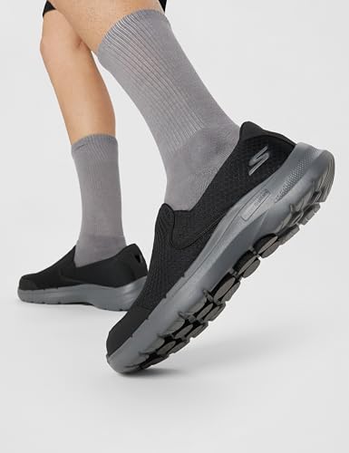 Image of Skechers Men's Go Walk 6 Stretch Fit Slip-On Athletic Performance Walking Shoe