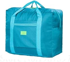 Lexazo Nylon Light Weight, Water Proof,Big Size Folding Carry-on Duffle Travel Luggage Storage Bags - Multi Color 43 x 17 x 34 cm