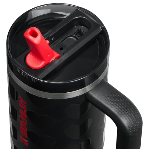 Image of STANLEY Quencher ProTour Flip Straw Tumbler with Leakproof Lid 30 oz | Built-In Straw & Handle | Cupholder Compatible for Travel | Insulated Stainless Steel Cup | BPA-Free | Black Lovely