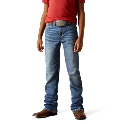 ARIAT Boys' B4 Relaxed August Boot Cut Jean