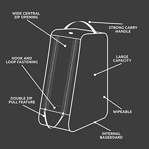 Case4Life Wellington Boot Bag Water Resistant Storage Welly Travel Carry Case - Image 6