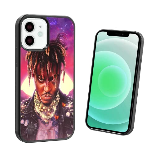 Phone Case Cover Juice For Iphone Se 7 8 X Xr 11 12 13 14 Plus Mini Pro Max Silicone Style World Shockproof - Trippy Art Rapper Black #TOP1