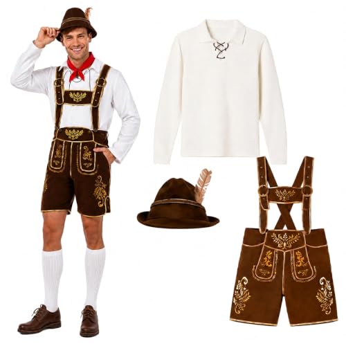 Morph, Lederhosen Costume Men, Halloween Costumes for Men, S by Morph - Used condition - US$38.30