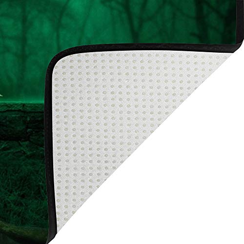 Tapis de salon 160x122 Ruchen isolant et doux pour sol froid