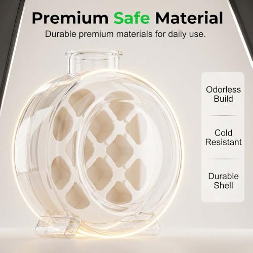 Ice Cube Maker Bottle, 2-en-1 botella para cubitos de hielo con pajilla miniatura 6