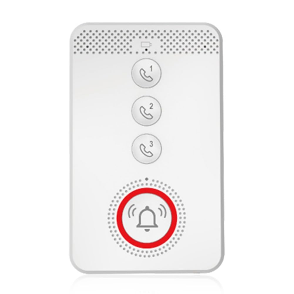 Allarme di Emergenza con Pulsante SOS per Anziani 4G LTE GSM per Assistenza Agli Anziani Versione Europea