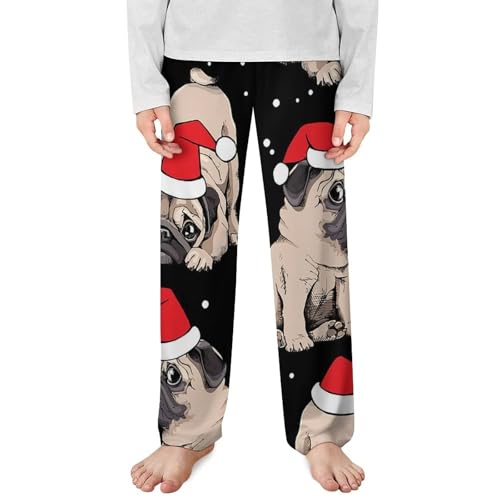 Christmas Pug DogChildren's Casual Pajamas120CM